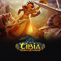 Arte promocional do jogo Tibia